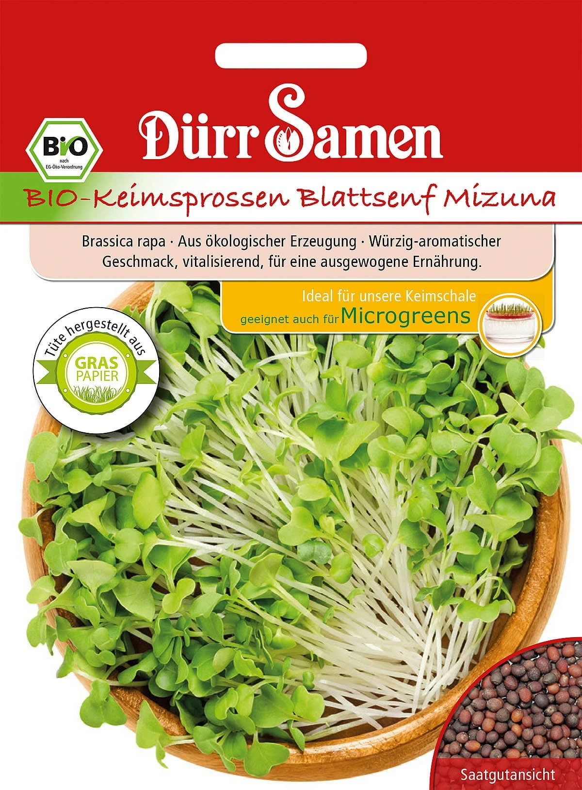 BIO-Keimsprossen Blattsenf 3 BIO-Keimsprossen Blattsenf