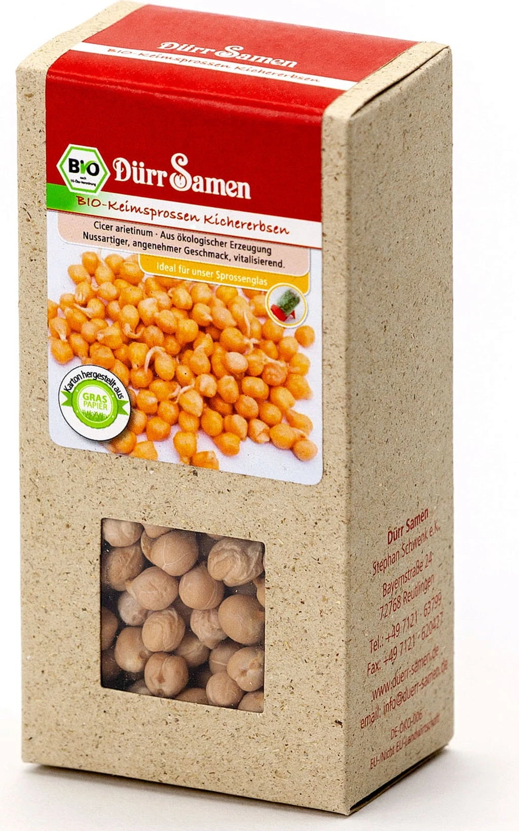 BIO-Keimsprossen Kichererbsen, 210 G 2 BIO-Keimsprossen Kichererbsen, 210 G