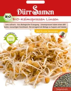 BIO-Keimsprossen Linsen, 75 G