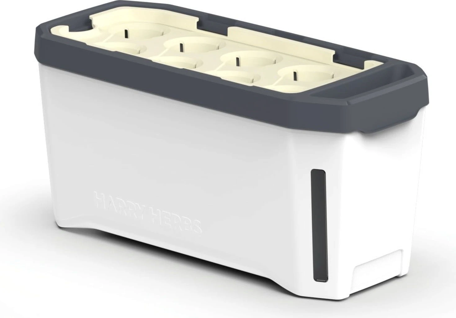 Harry Herbs Kräutertopf - Mit Haube, Weiß 6 Harry Herbs Kräutertopf - Mit Haube, Weiß – Bild 4