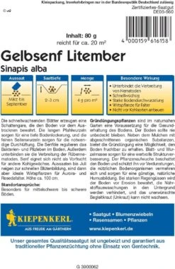 Gelbsenf, 80 G