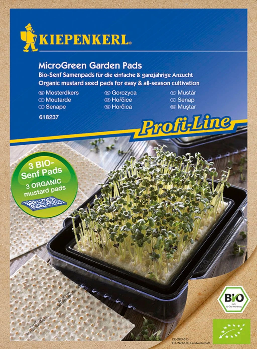 MicroGreen Garden Bio-Senf Nachfüllpads, 3 Stück 4 MicroGreen Garden Bio-Senf Nachfüllpads, 3 Stück – Bild 2