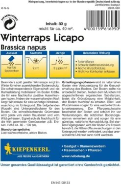 Winterraps "Licapo"