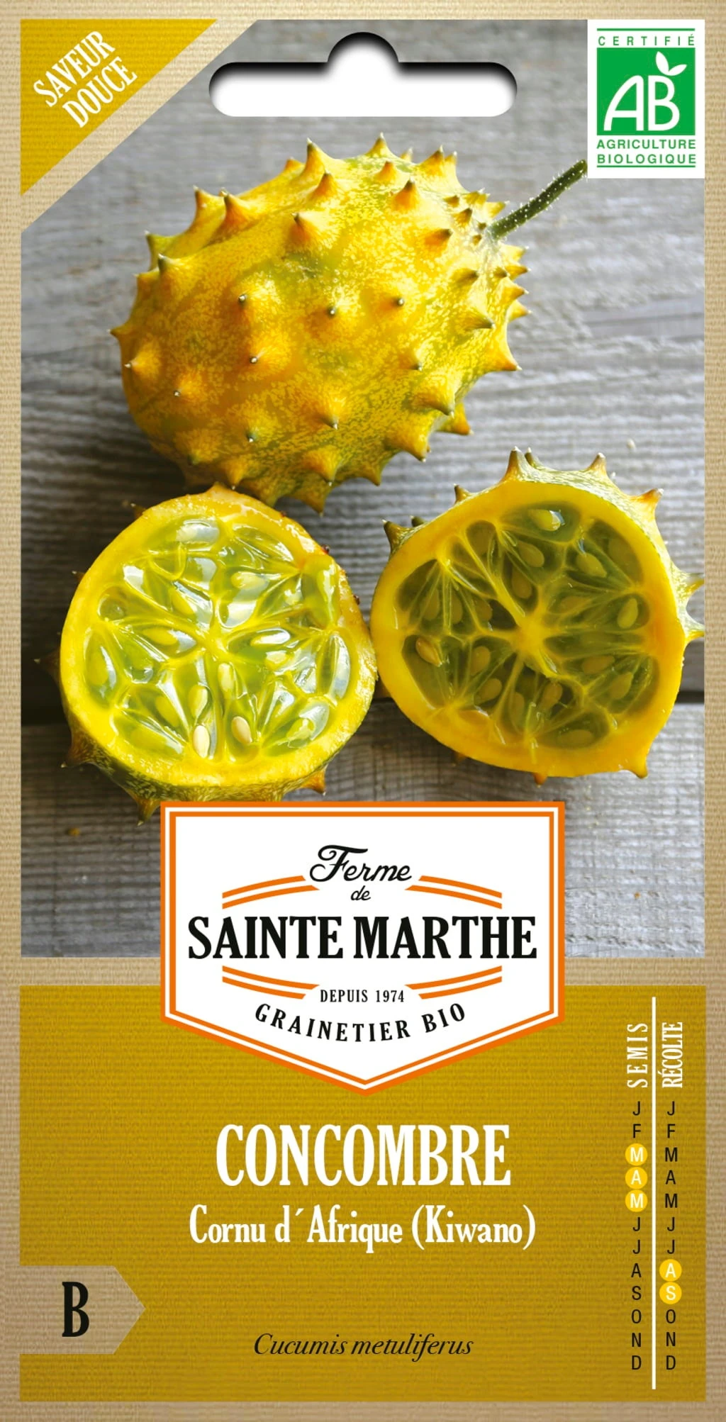 Horngurke "Cornu D´Afrique (Kiwano)" 3 Horngurke "Cornu D´Afrique (Kiwano)"