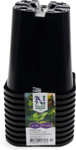 Anzuchttopf Kunststoff 11 Cm, 10 Stück -Windcom Geschaft nelson garden anzuchttopf kunststoff 11 cm 1681259 de