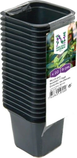 Windcom Geschaft 21 Anzuchttopf Kunststoff 9 Cm, 20 Stück