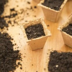 Abbaubare Anzuchttöpfe Eckig, 120 Stück -Windcom Geschaft own grown abbaubare anzuchttoepfe eckig 120 st 1679322 de