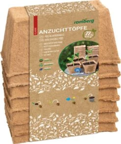 Windcom Geschaft 25 14 Anzuchttöpfe 8 Cm Quadratisch