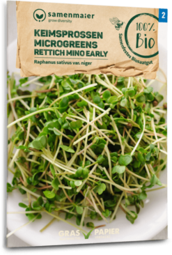 Bio Keimsprossen/Microgreens - Rucola