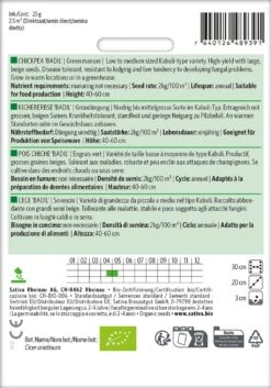 Bio Gründüngung "Kichererbse Badil"