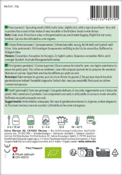 Bio Keimsprossen "Erbsen"