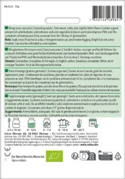 Bio Keimsprossen "Mungbohnen"