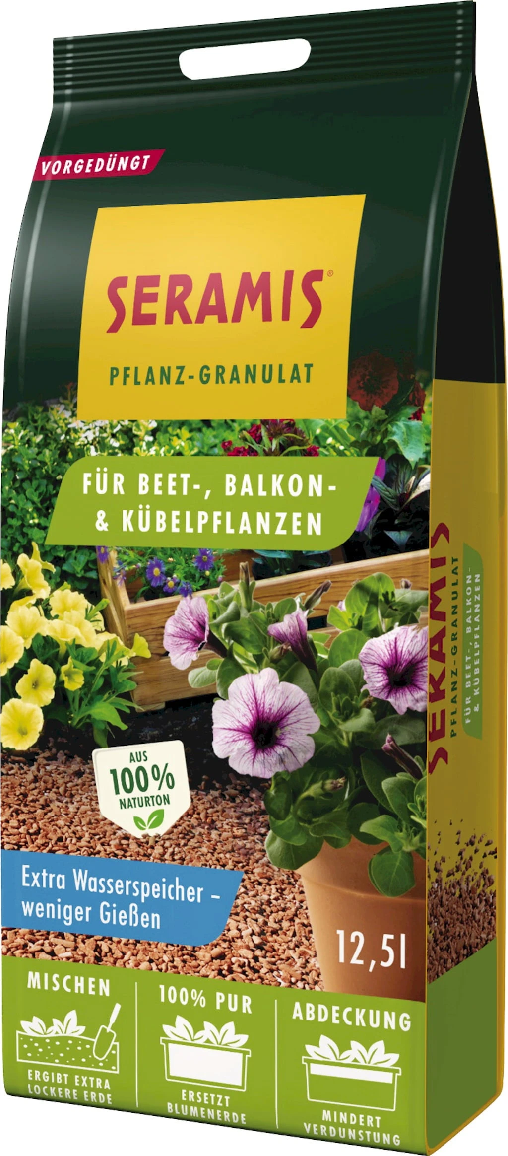 Pflanz-Granulat Für Beet-, Balkon- & Kübelpflanzen 12,5 L, 12,50 L 3 Pflanz-Granulat Für Beet-, Balkon- & Kübelpflanzen 12,5 L, 12,50 L
