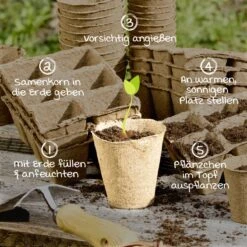 Windhager Anzucht-Töpfe 6 Cm Rund, 24 Stück -Windcom Geschaft windhager anzucht toepfe 6cm rund 24 k 1147643 de