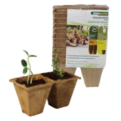 Windhager Anzucht-Töpfe 8 Cm Eckig, 16 Stück -Windcom Geschaft windhager anzucht toepfe 8cm eckig 16 k 1147591 de